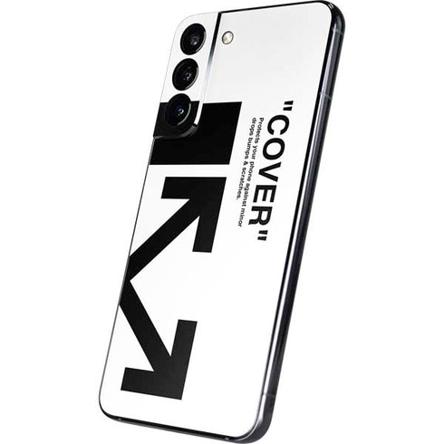 Black and White Arrows Galaxy S22 Plus Skin